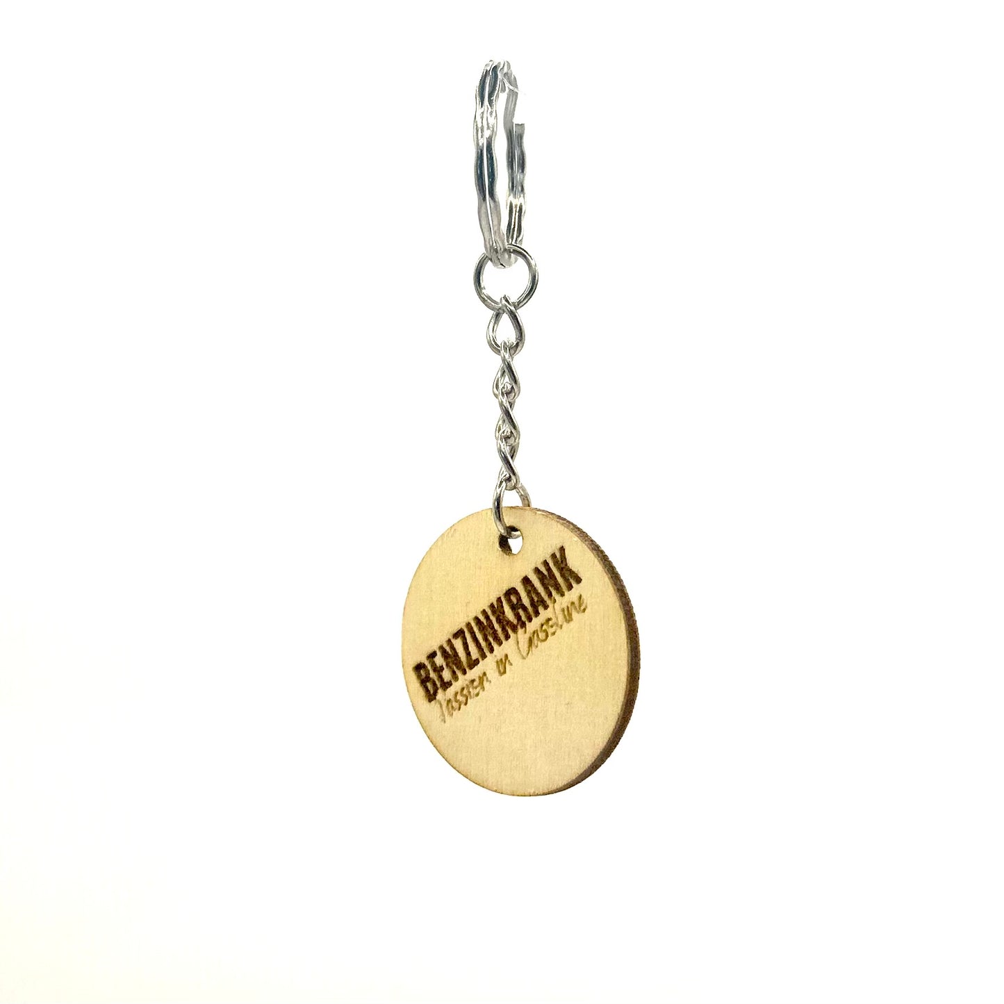Benzinkrank Schlüsselanhänger - Holz